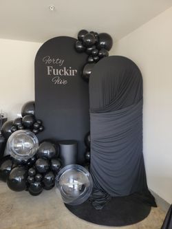 Balloon backdrop Balloon Arch