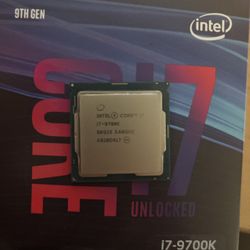 Intel I7 9700k