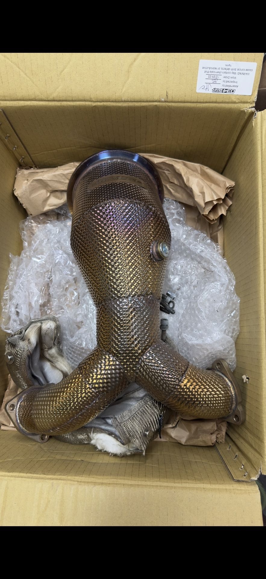 Audi B9/B9.5 S4/S5 stainless exhaust