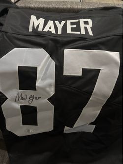 Autograph jerseys