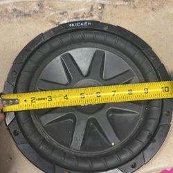 10 “ Kickers Car Subwoofer 