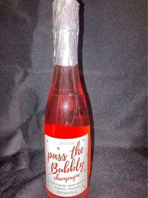 Pass the Bubbly bubble bath from Avon