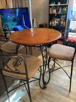 Table and 3 chairs