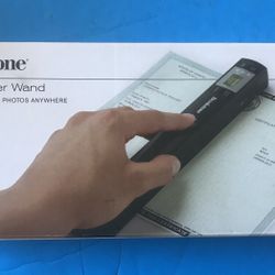 Open box Brookstone Wi-Fi Scanner Wand 900 Dpi Windows & iOS- New