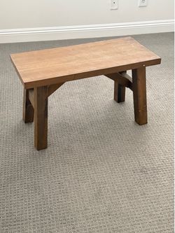 Small Wooden Bench