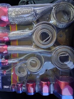 Stainless steel engine hose sleeving kit