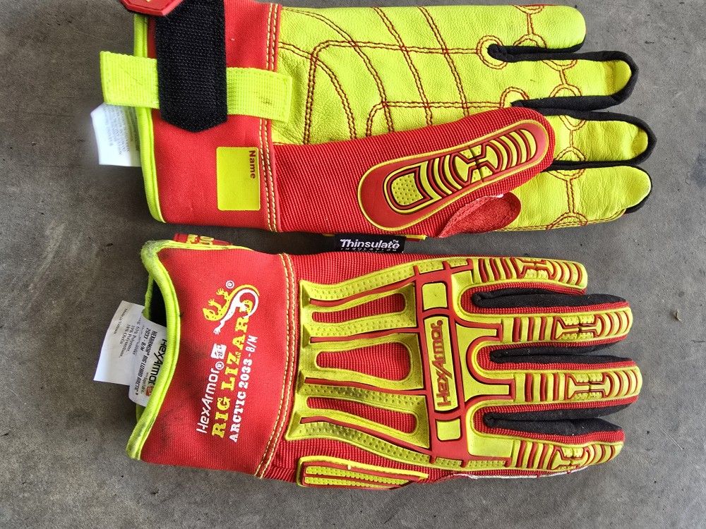 Hex Armor ARTIC work Gloves Size 8M