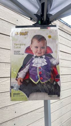 Toddler vampire costume