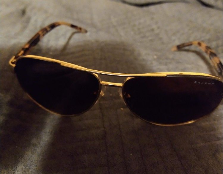 Genuine Ralph Lauren Polarized Aviator Sunglasses 