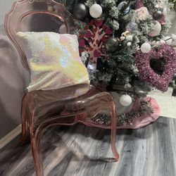 Accent Pink Chair 
