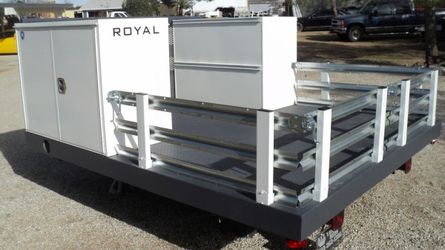 READY~SET~GO -64% >The "ROYAL CUSTOM" 9'L X 8'W DUALLY CONTRACTOR BODY auto parts accessories