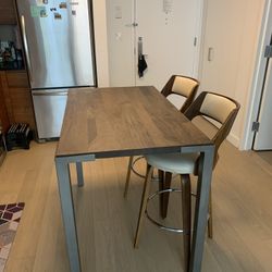 Table with Two stools 