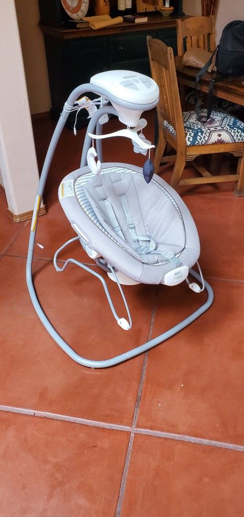 Graco Duet Connect Deluxe Baby Swing