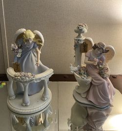Porcelain Angel Statues