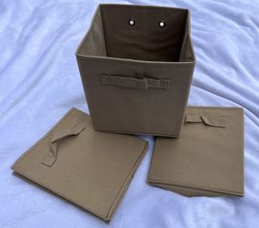 Fabric Collapsible Storage Cubes