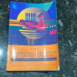 Essential Elements For Effectiveness Third Edition