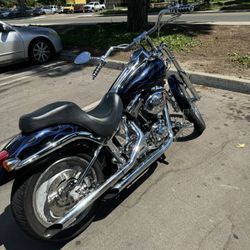 2002 harley davidson softail Duce!… Cash Or Trade For Camping Trailer Only!…