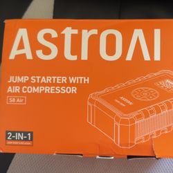 Jump Starter With Air Compressor