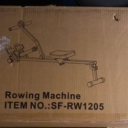 Manual rowing machine