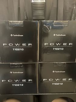 Rockford Fosgate T1 10”/ 12” subwoofer