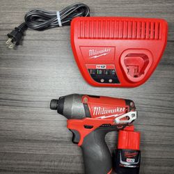 Milwaukee M12 FUEL 1/4” Impact Driver 2453-20 – USADO – $95