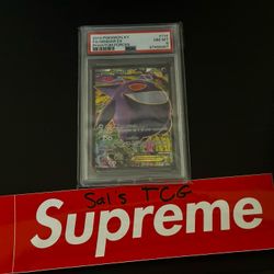 Pokemon TCG PSA 8 Gengar Ex Phantom Forces 114/119 Full Art “Balloon” Gengar