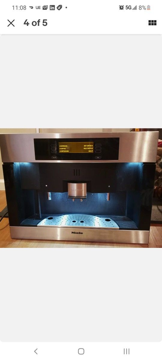 Miele CVA 4070 built-in Espesso/Coffee Machine