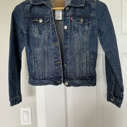 Girl’s Levi Denim Jacket, Size 10-12