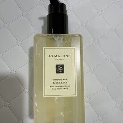 Jo Malone Wood Sage & Sea Salt Body & Hand Wash Gel Moussant, 8.5 Ounce