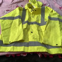River City Garments Rain Suit Size Medium 