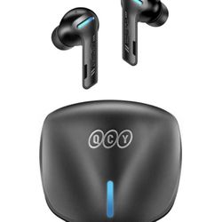 QCY G1 Wireless Earbuds, Gaming Bluetooth Headphones with Microphone, 45ms Ultra Low-Latency in-Ear Headset with Game/Music Mode, High Sensitivity Ear