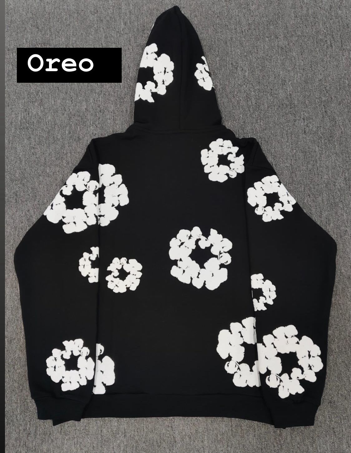 DENIM TEARS BLACK HOODIE