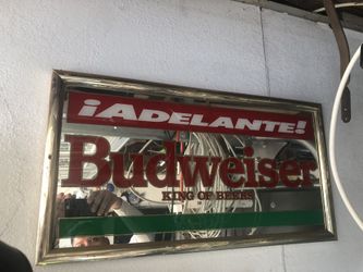 Budweiser mirror