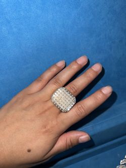 Men’s Lab Diamond Moissanite Ring