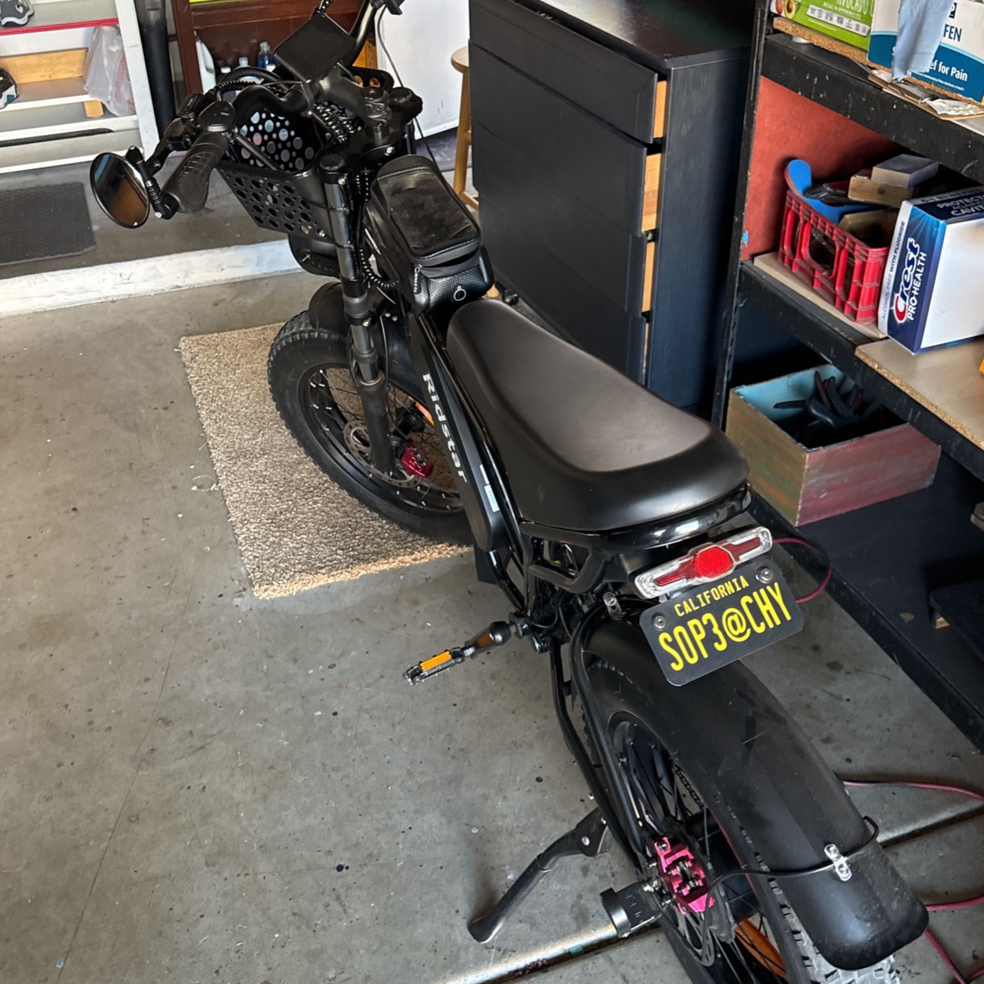 Ridestar E-bike. Ebike. Electric Bike for Adults. 