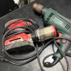 Sander And Drill 
