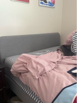 Bed Frame with mattress