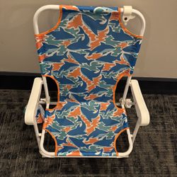 Children's folding beach chair for ages 1-2 years