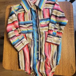 Cowgirl Shirt Size 12 Months 