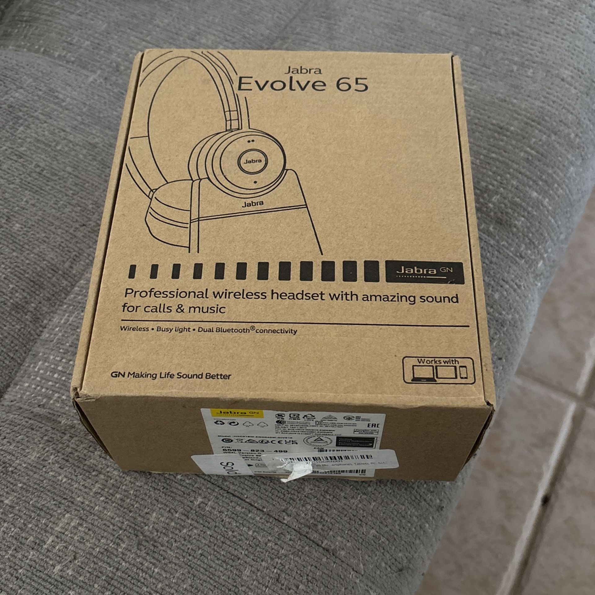 JABRA EVOLVE 65 Headset
