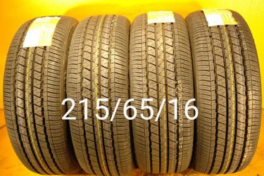 215/65/16 For Sale 4 New Tires We Service Motorcycle Tires