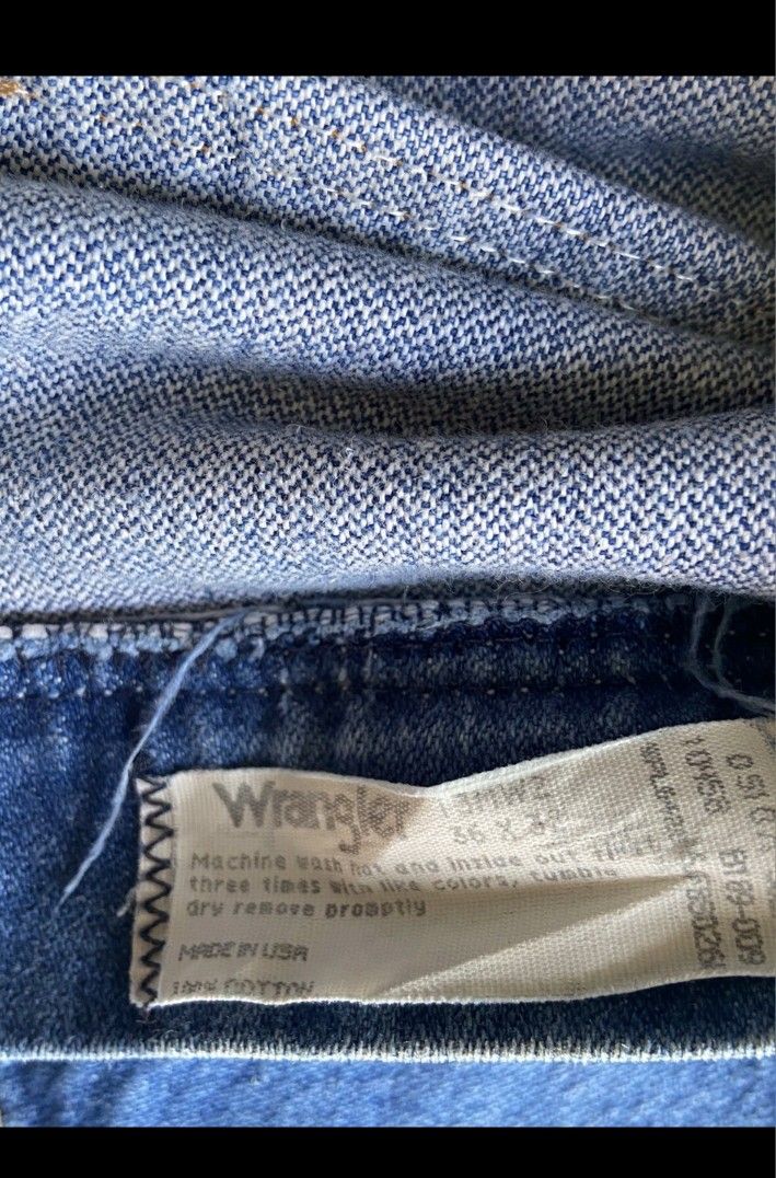 Mens 32x36 Wrangler Boot Cut Jeans