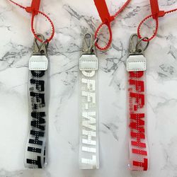 Off-white Keychain/Lanyard ♡