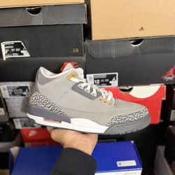 Jordan Cool Grey 3s size 10.5 VNDS