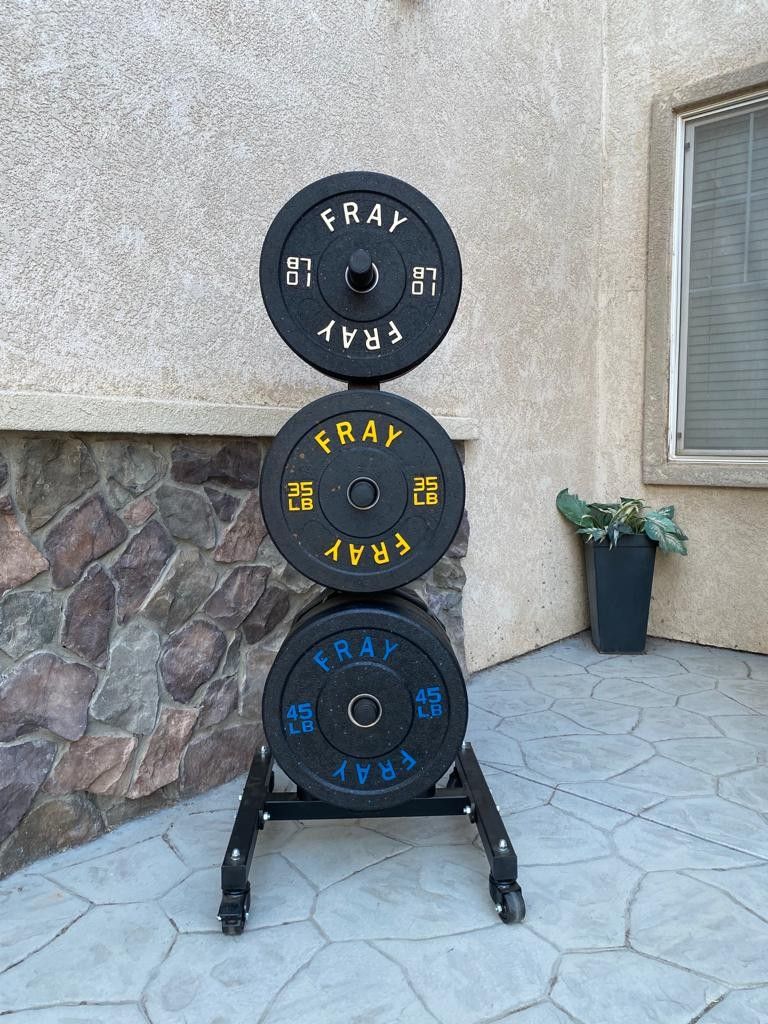 NEW BUMPER PLATES / GYM