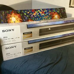 Sony  Dolby Atmos Premium 4K Soundbar (HT-A5000) | 5.1.2ch | 360 Spatial Sound | Wi-Fi, Bluetooth, Chromecast Etc.