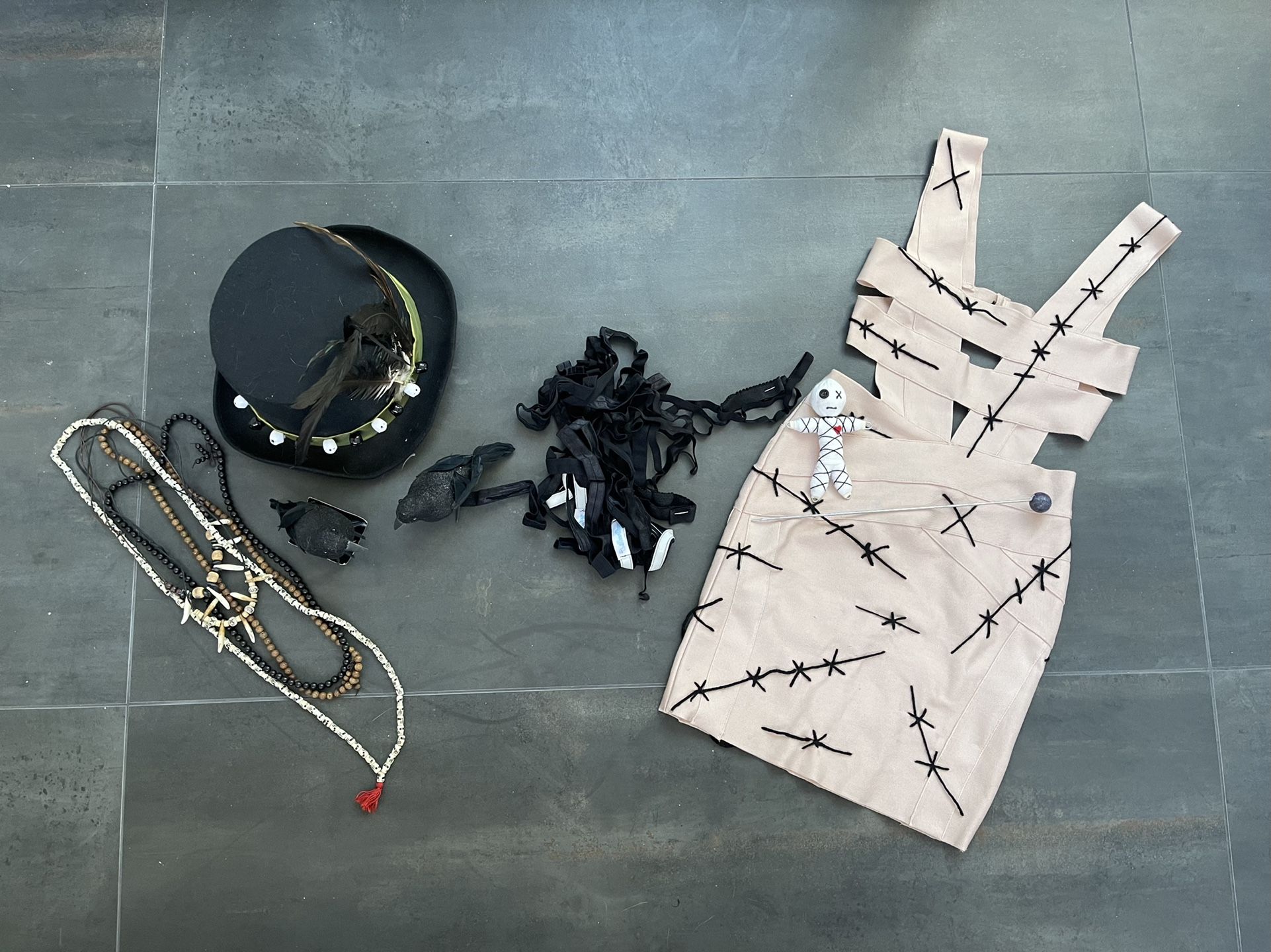 Homemade Witch Doctor And Voodoo Doll Costume & Accessories