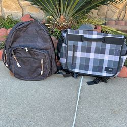 Jansport And Hurley Backpack And Bag