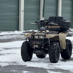 Green: 1998. Blue: 1989 Yamaha BIG Bear 350