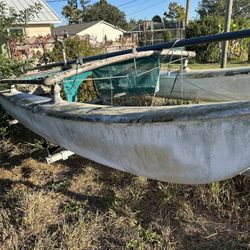 Catamaran Trailer 19 ft. With Boat